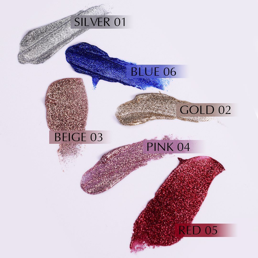 Gel Shimmer Paste PNB 05 Red 5ml - Imagen 3