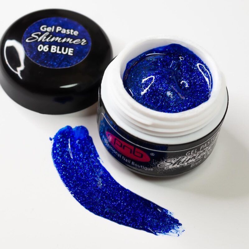 Gel Shimmer Paste PNB 06 Blue 5ml