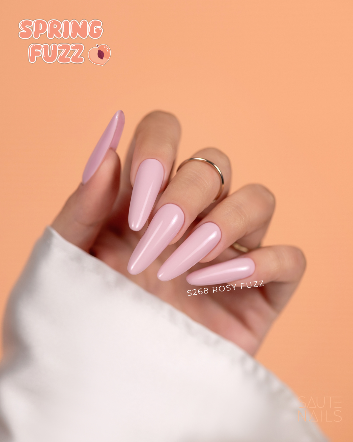 Esmalte semipermanente HYBRID 8 ML S268 Rosy Fuzz