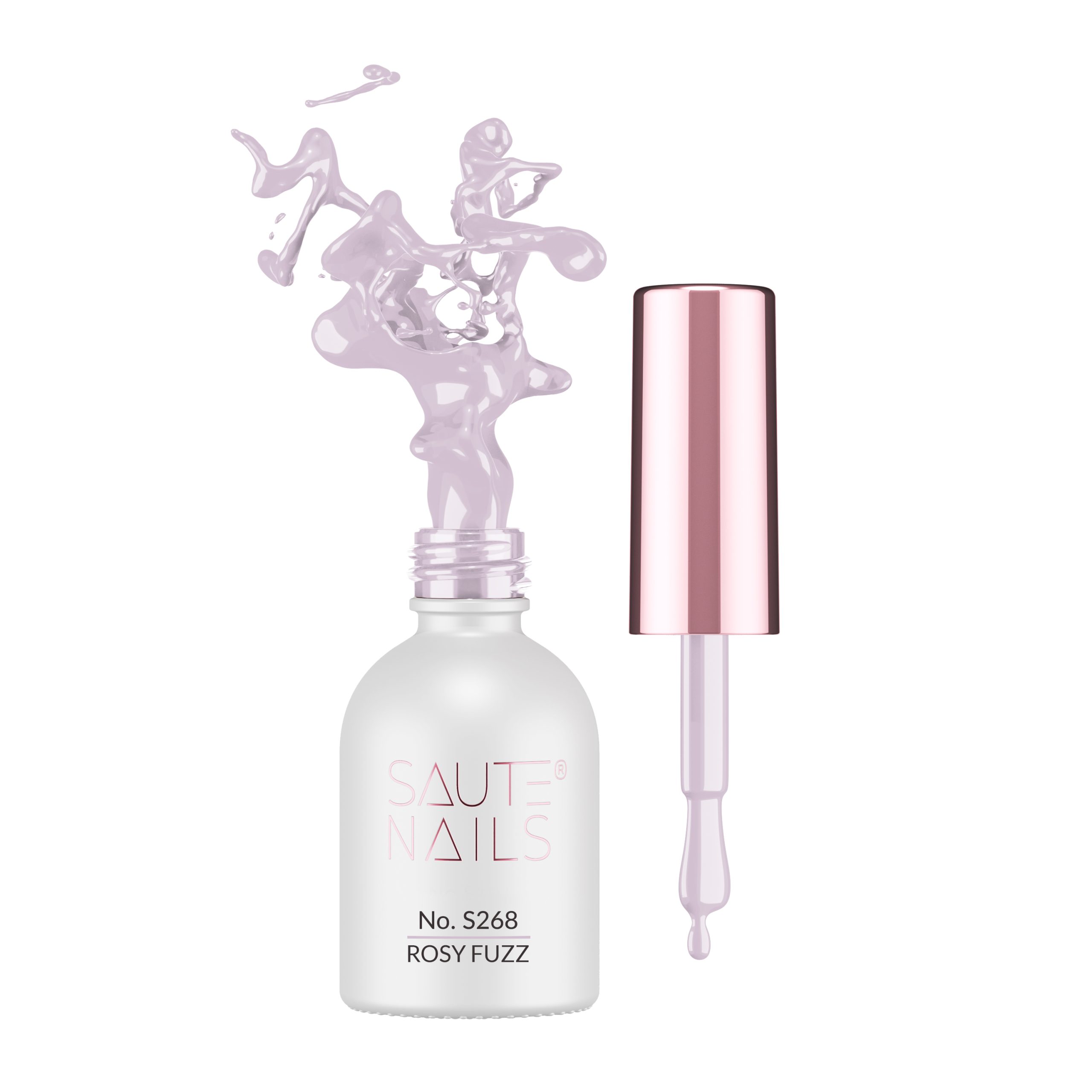 Esmalte semipermanente HYBRID 8 ML S268 Rosy Fuzz - Imagen 2