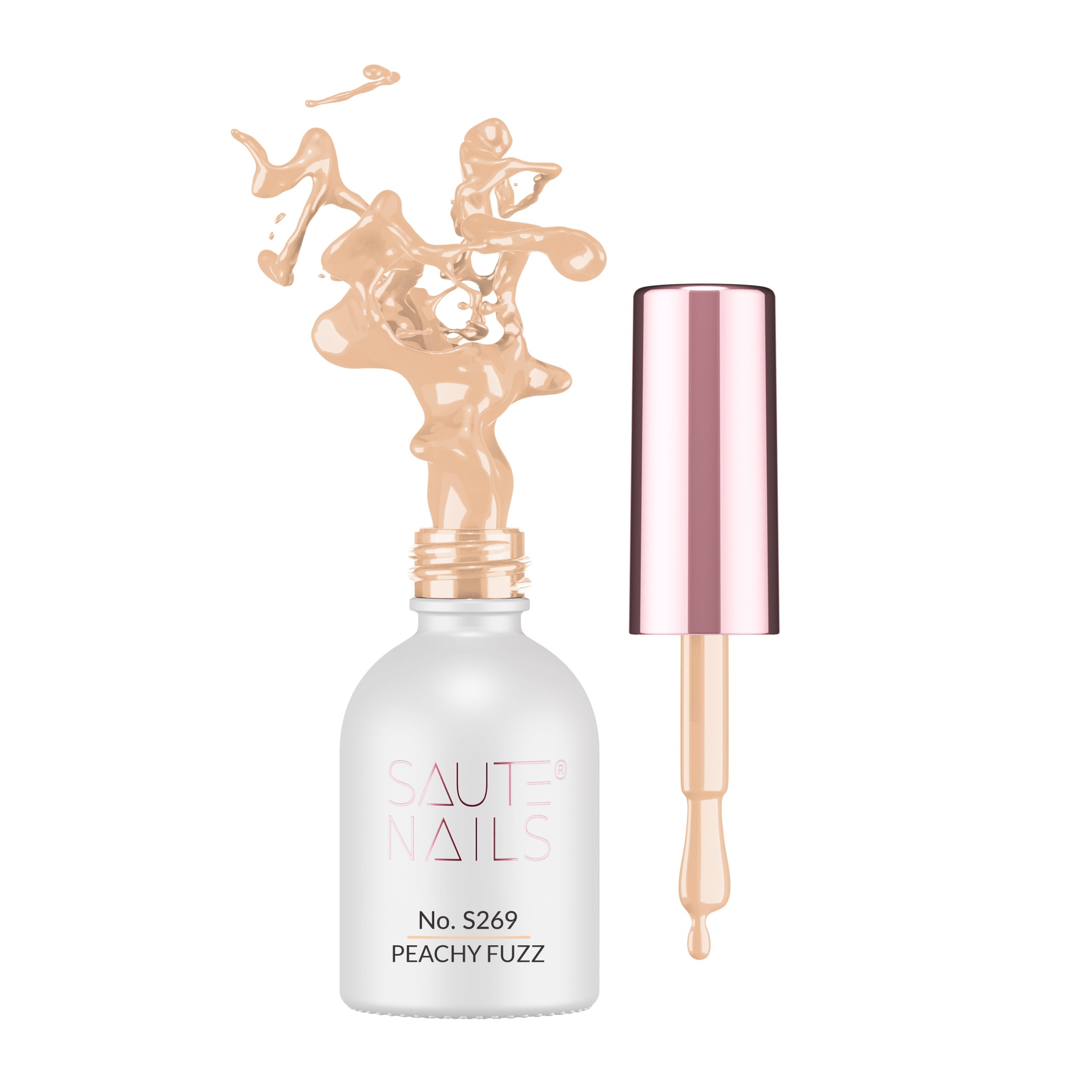 Esmalte semipermanente HYBRID 8 ML S269 Peachy Fuzz - Imagen 2