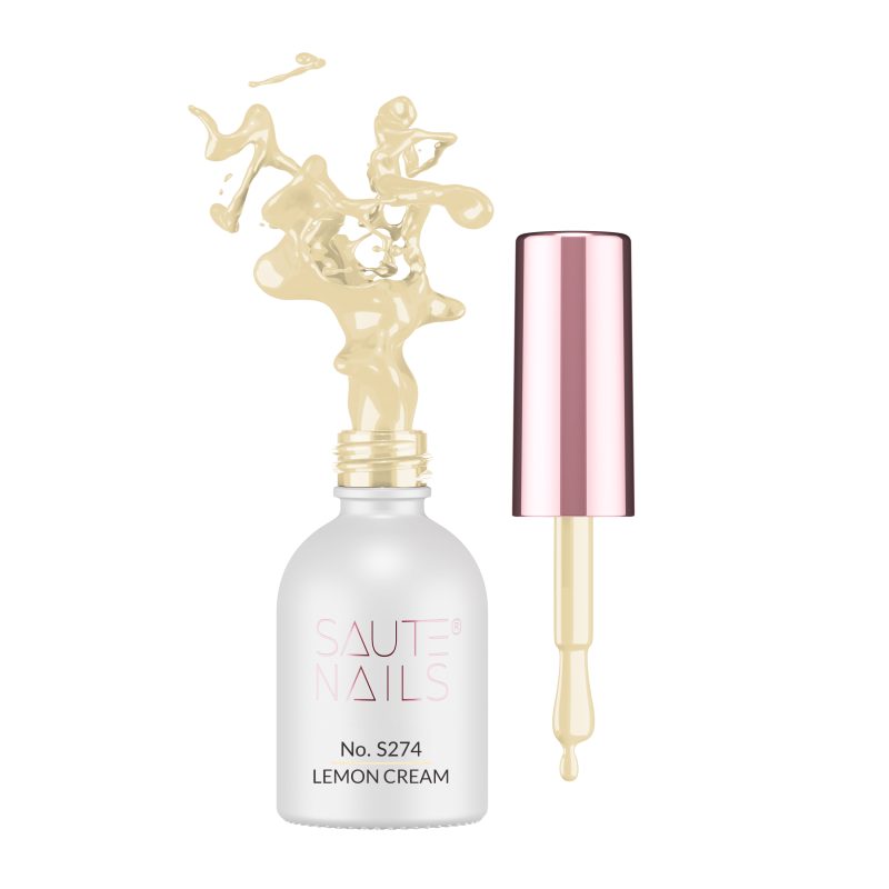 Esmalte semipermanente  HYBRID 8 ML S274 Lemon Cream