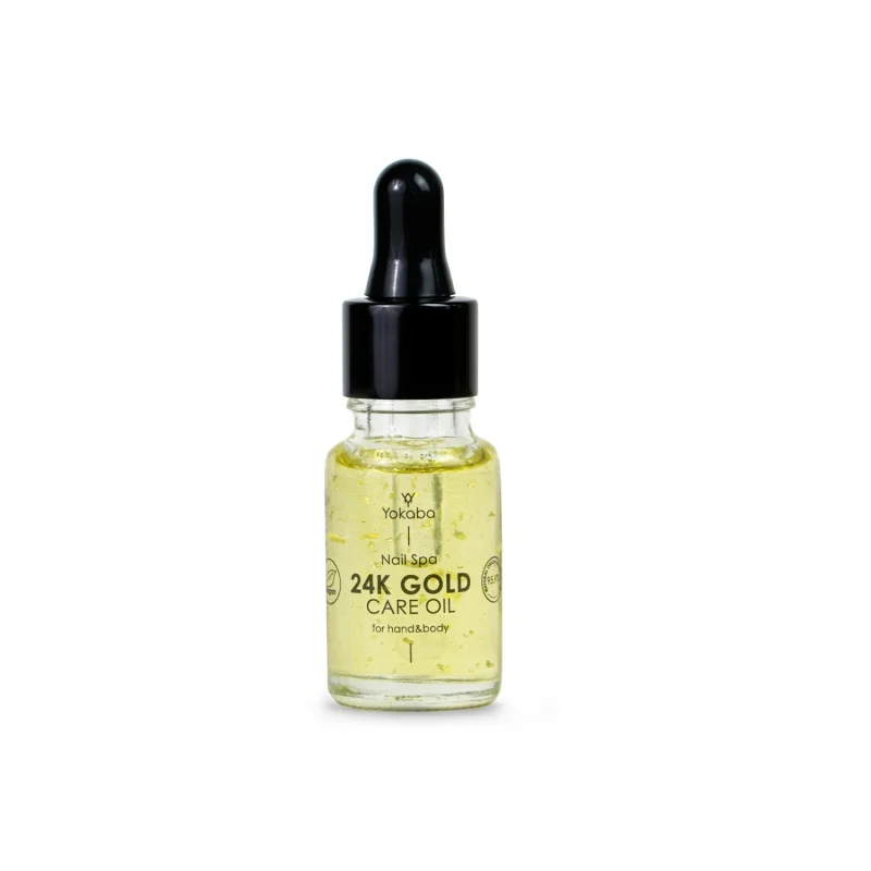 Aceite para manos y cutícula 24 K Gold care oil