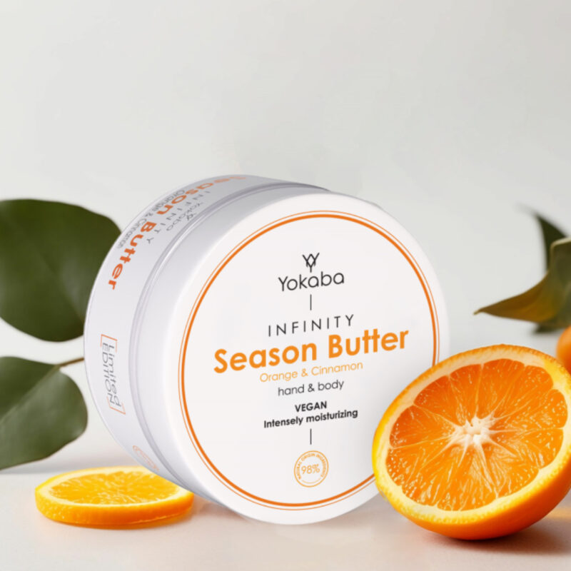 Manteca Corporal Nutritiva Naranja y Canela Yokaba