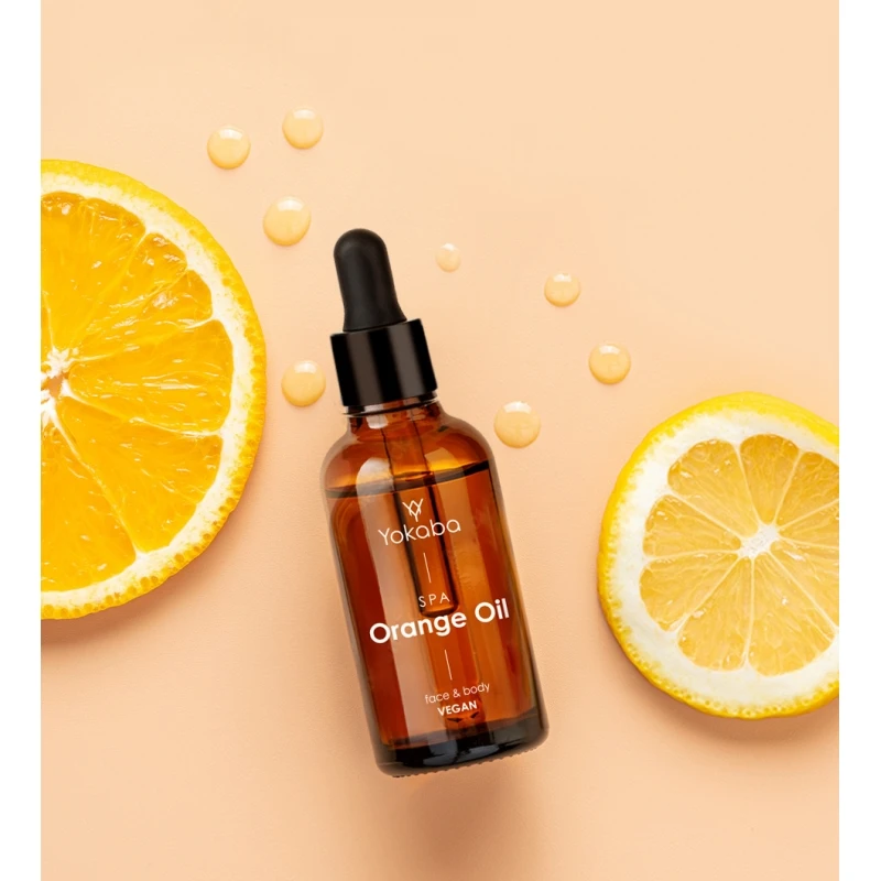 Aceite de Naranja para rostro y cuerpo Yokaba Vegan 50 ml