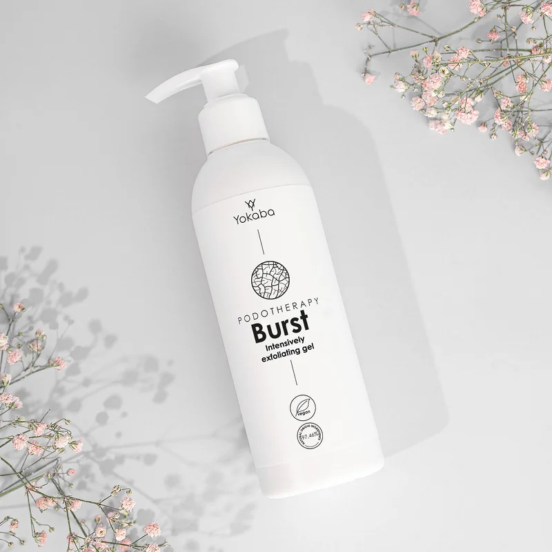Podoterapia Burst gel ablandador de durezas intensivo 250 ml Yokaba