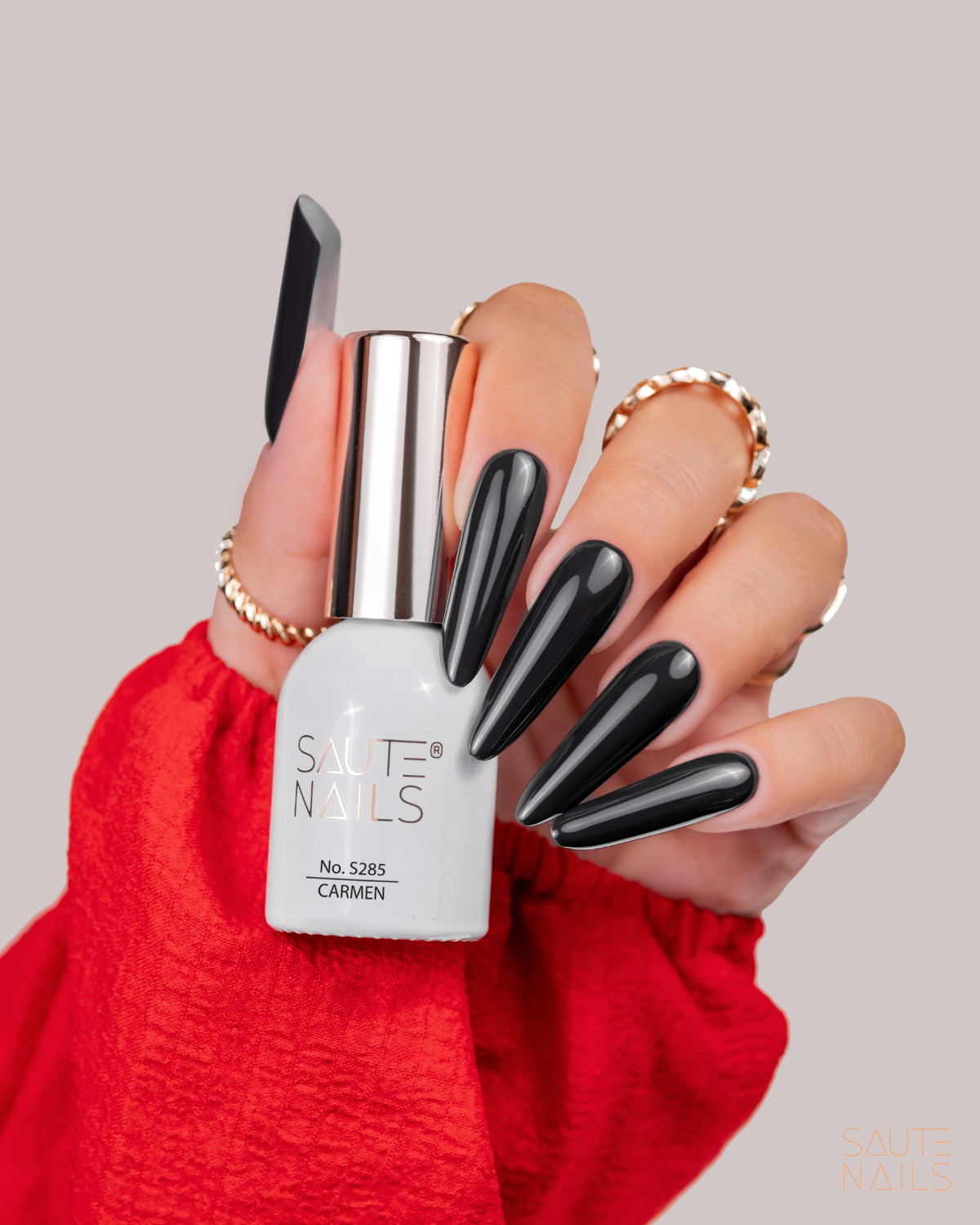 Esmalte semipermanente HYBRID 8 ML- S285 Carmen - Imagen 3