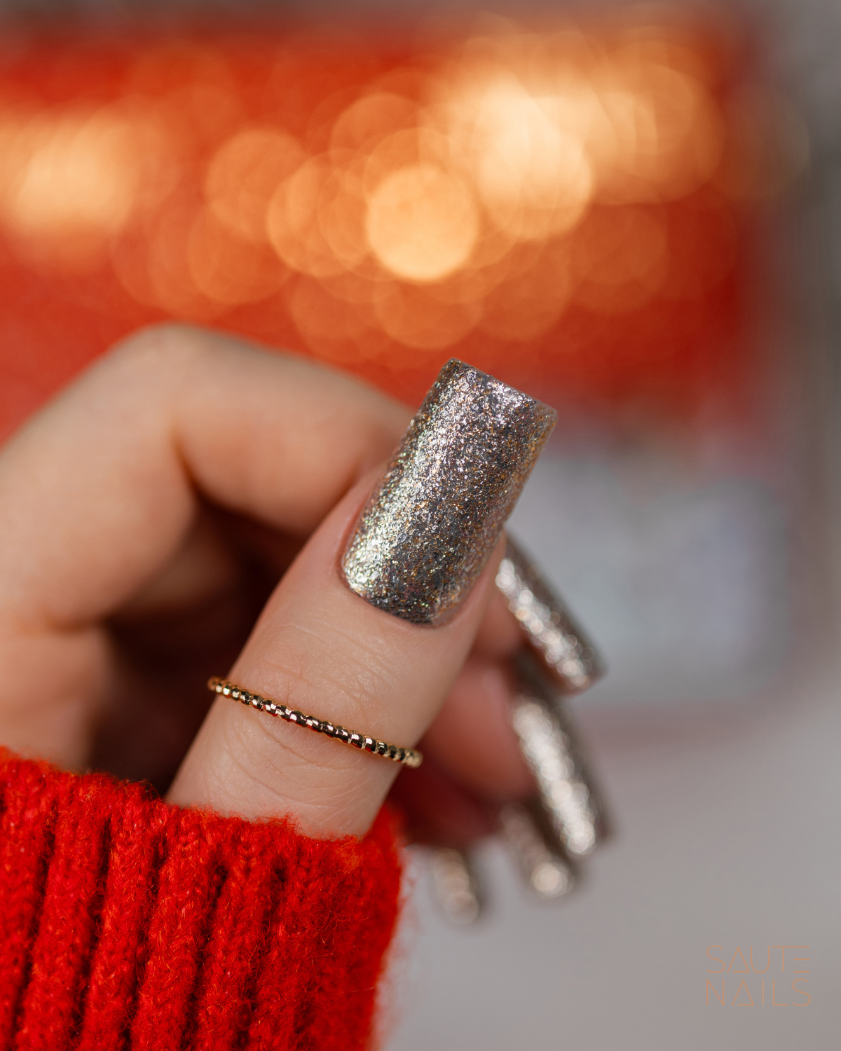 Esmalte semipermanente HYBRID 8 ML- S290- 24K Christmas - Imagen 2