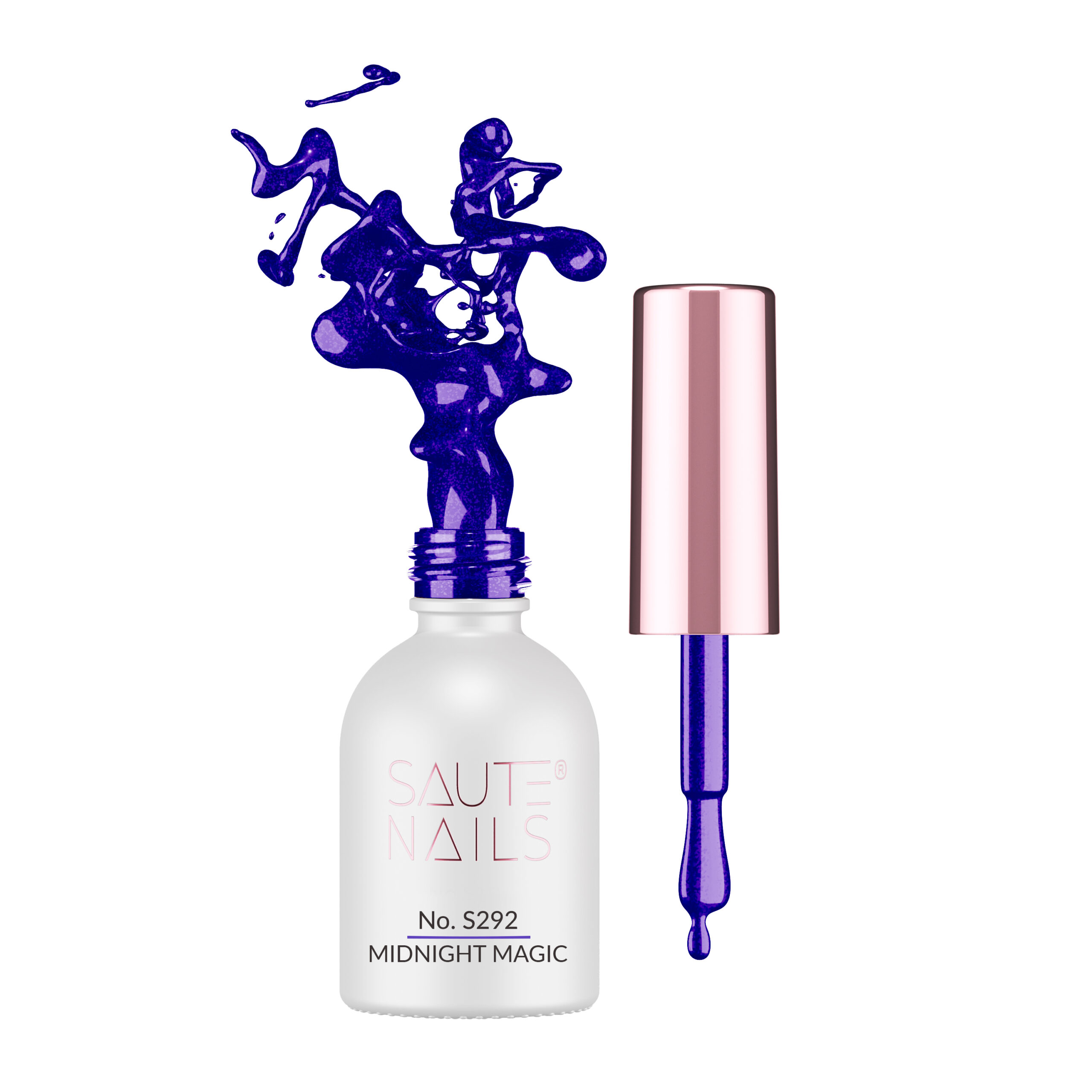 Esmalte semipermanente HYBRID 8 ML- S292-Midnight-Magic - Imagen 4