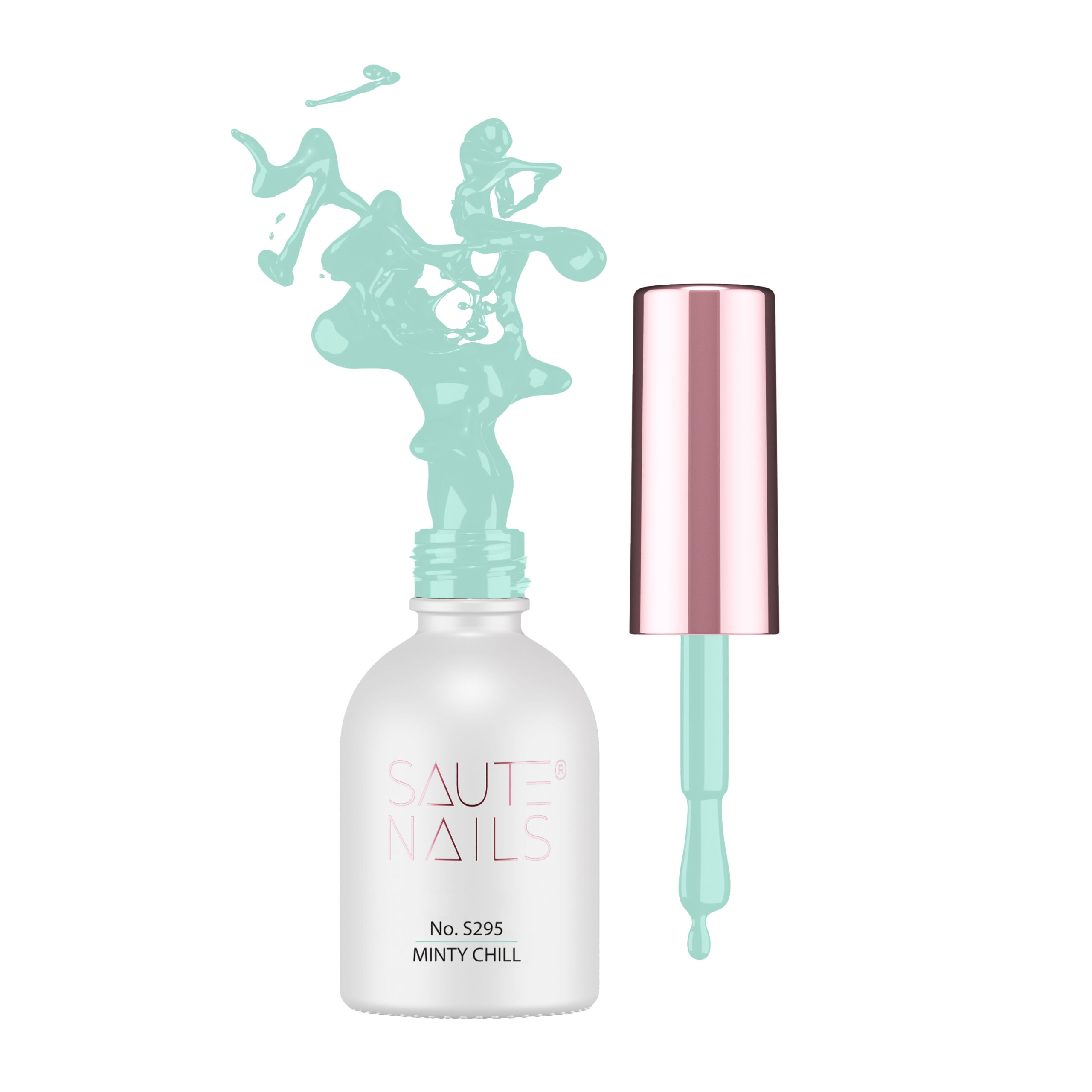 Esmalte semipermanente HYBRID 8 ML- S295 Minty Chill - Imagen 3