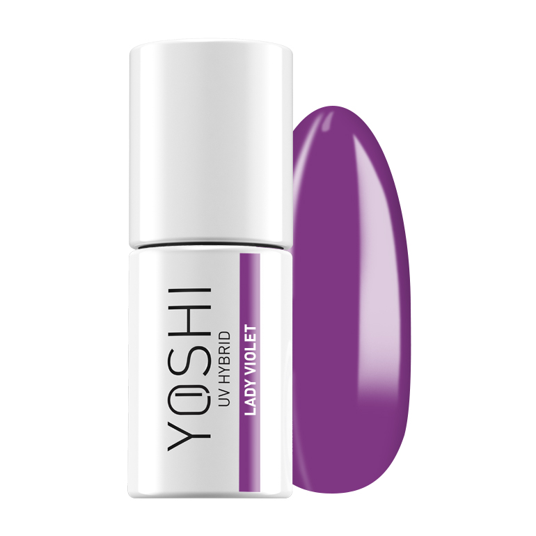 Esmalte semipermanente Yoshi Lady Violet-126
