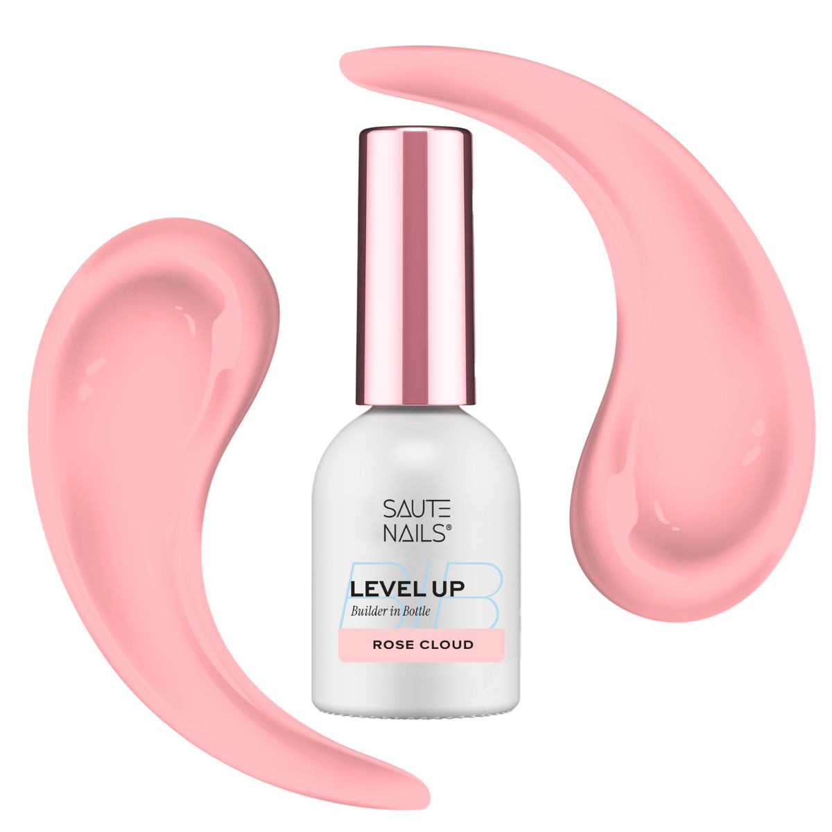 Gel BiB Level Up Rose Cloud en botella de 8 ml - Imagen 3