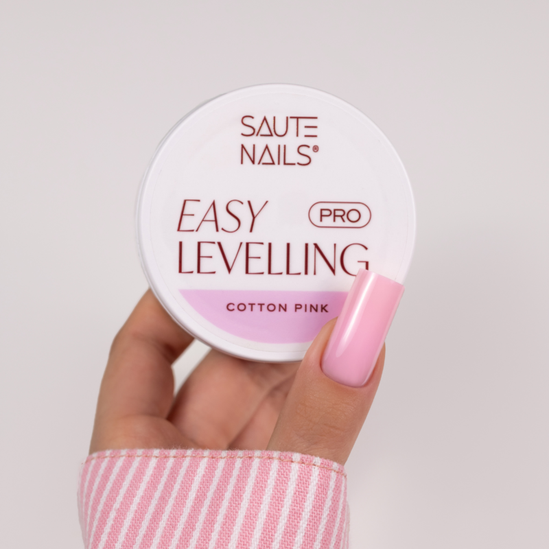 Gel constructor  Cotton Pink Easy Leveling PRO 30 g Saute
