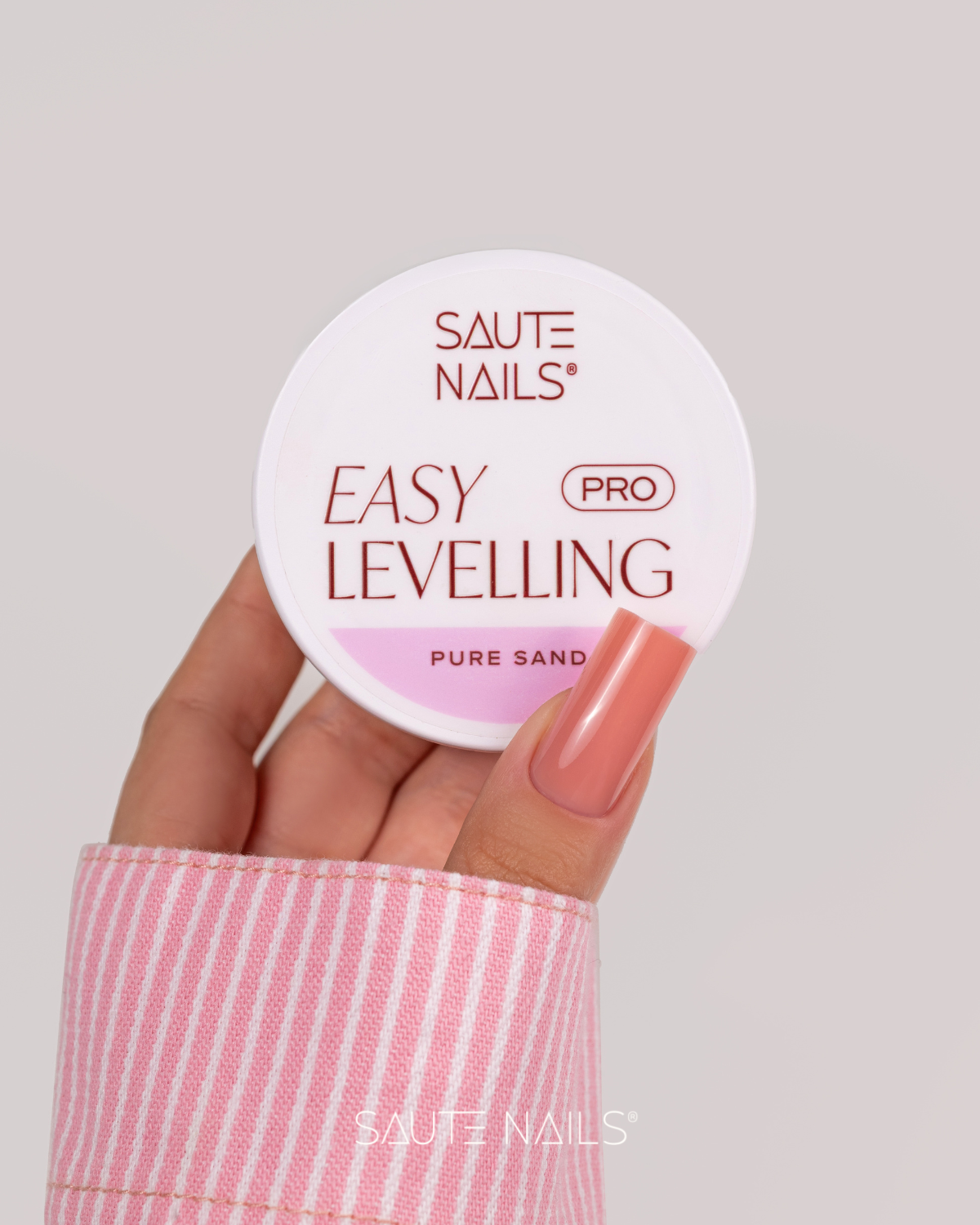 Gel constructor Pure Sand Easy Leveling PRO 50 g Saute