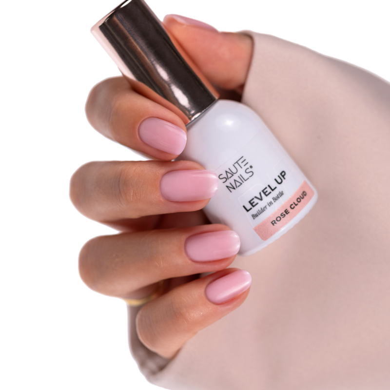 Gel BiB Level Up Rose Cloud en botella de 8 ml