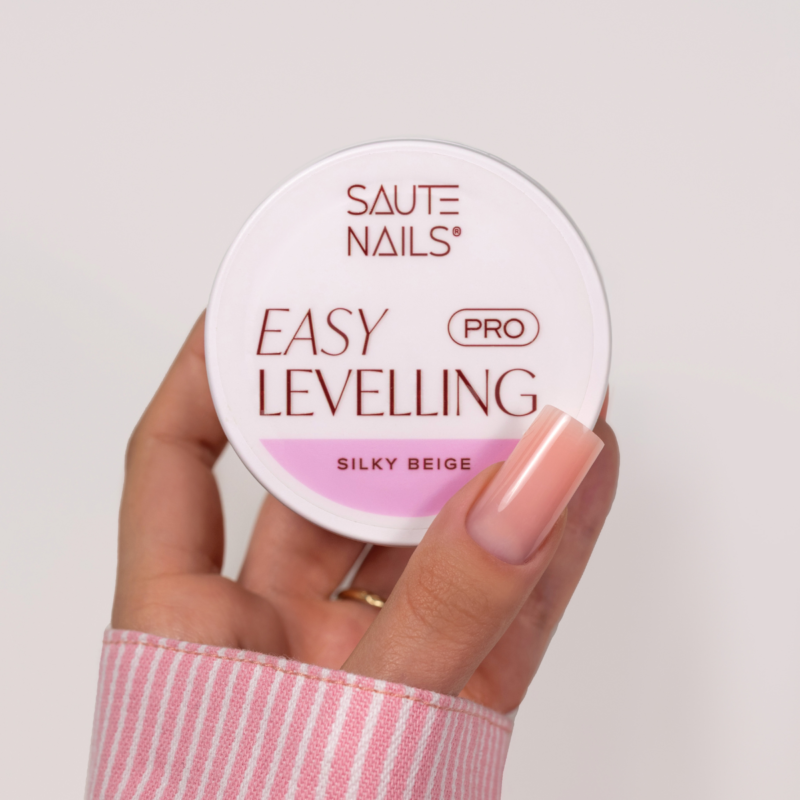 Gel constructor  Silky Beige Easy Leveling PRO 30 g Saute