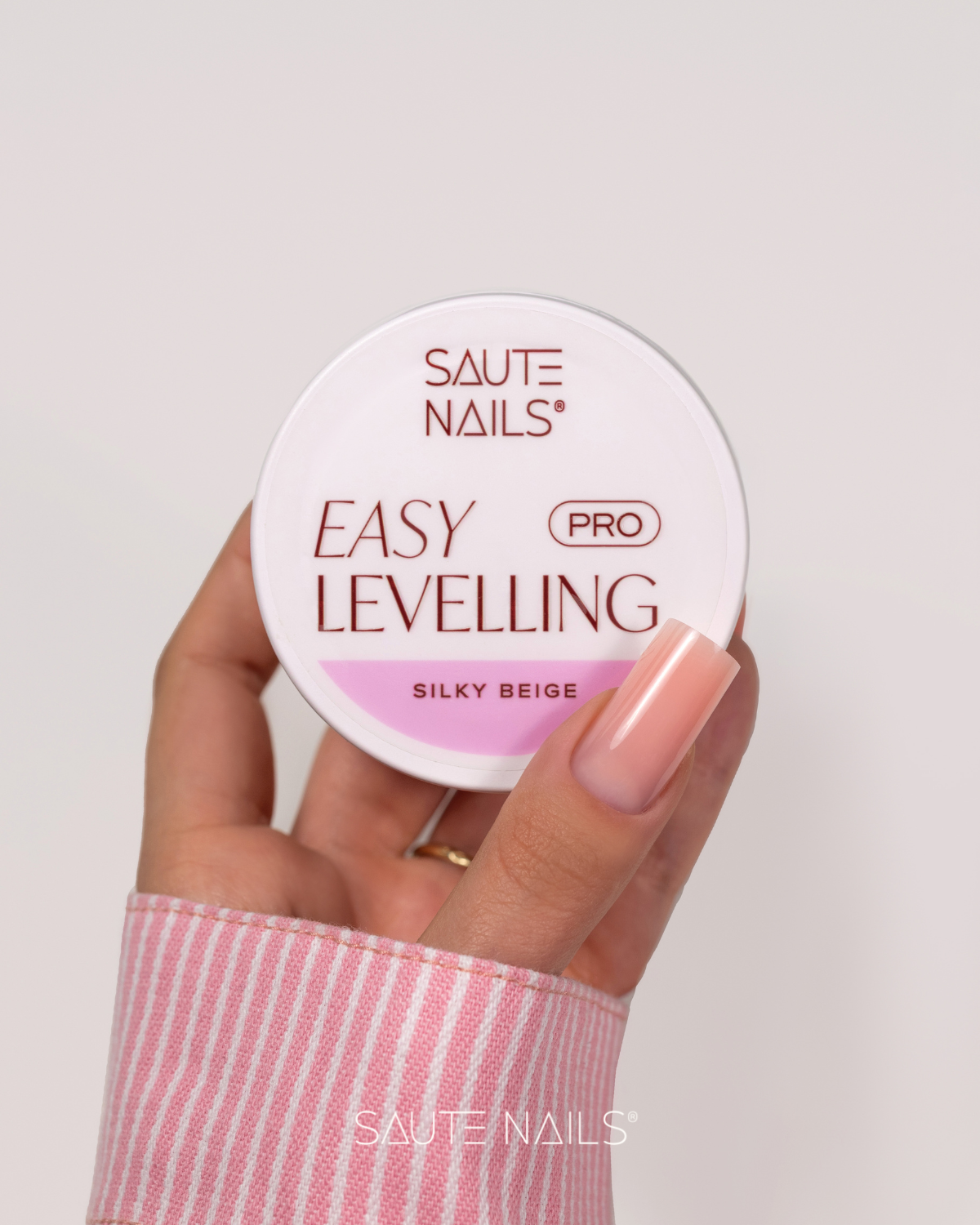 Gel constructor Silky Beige Easy Leveling PRO 50 g Saute