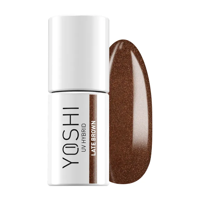 Esmalte semipermanente Yoshi 6 ML Late Brown 318