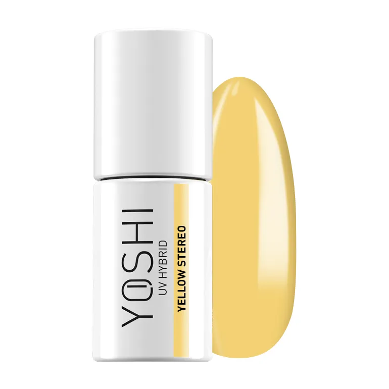 Esmalte de uñas semipermanente Yoshi  6 ML   Yellow Stereo 802