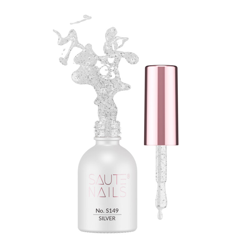 Esmalte semipermanente  HYBRID 8 ML- S149 Silver