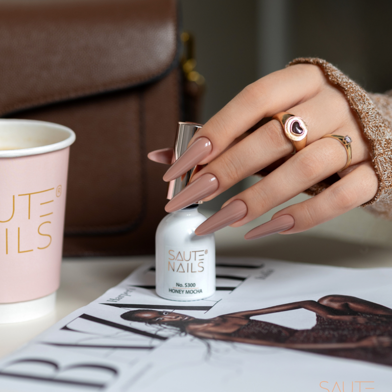 Esmalte semipermanente  HYBRID 8 ML- S300 Honey Mocha