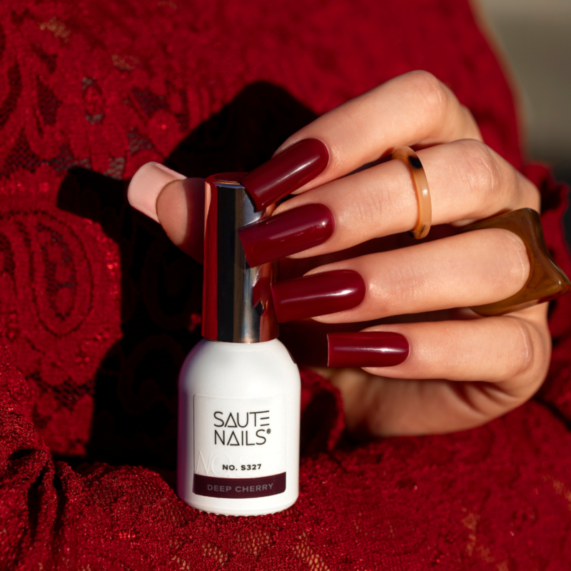 Esmalte semipermanente  HYBRID 8 ML- S327 Deep Cherry
