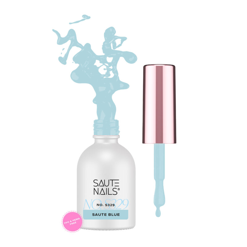 Esmalte semipermanente  HYBRID 8 ML- S329 Saute Blue