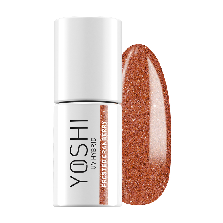 Esmalte semipermanente Yoshi 6 ML Frosted Cranberry -623
