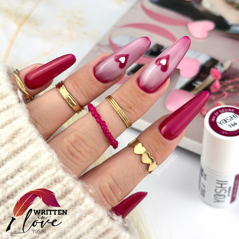 Esmalte semipermanente  6 ml Yoshi Ink Of Desire  166