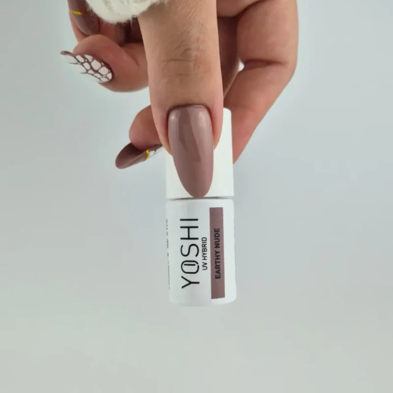 Esmalte semipermanente Yoshi 6 ML Earthy Nude –135