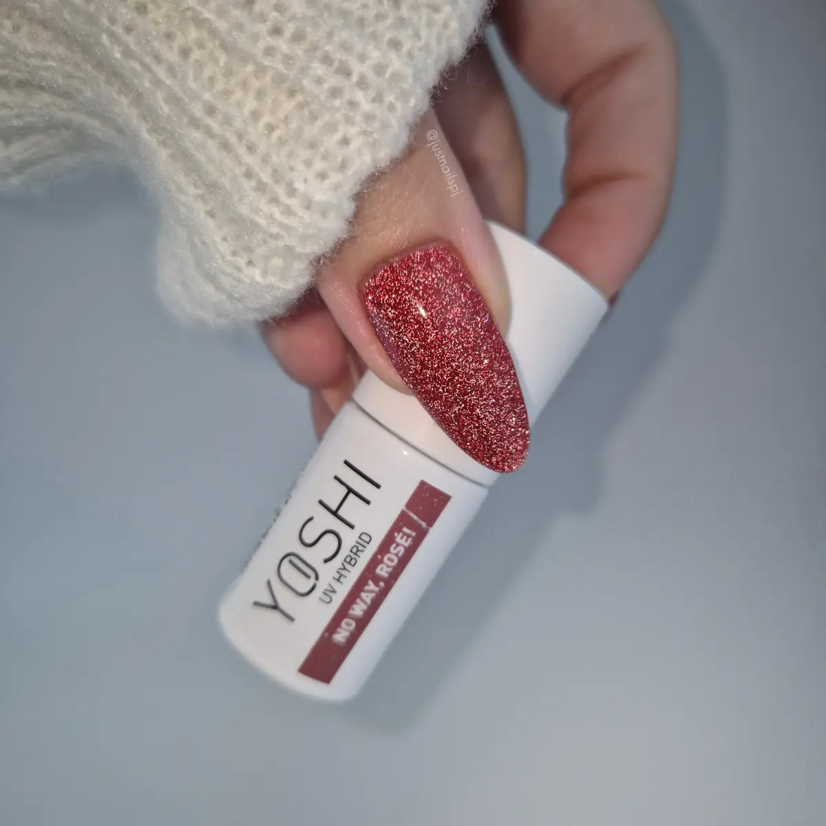Esmalte semipermanente Yoshi 143 No Way Rose - Imagen 3