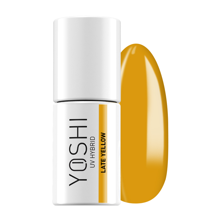 Esmalte de uñas semipermanente Yoshi  6 ML  Late Yellow 317