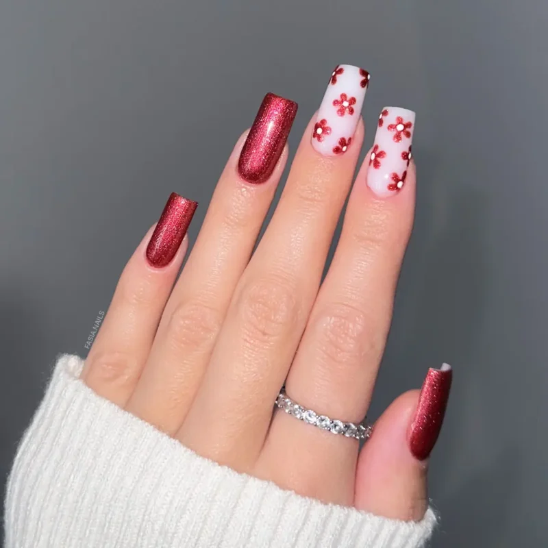 Esmalte semipermanente Yoshi 6 ML Frosted Cranberry -623