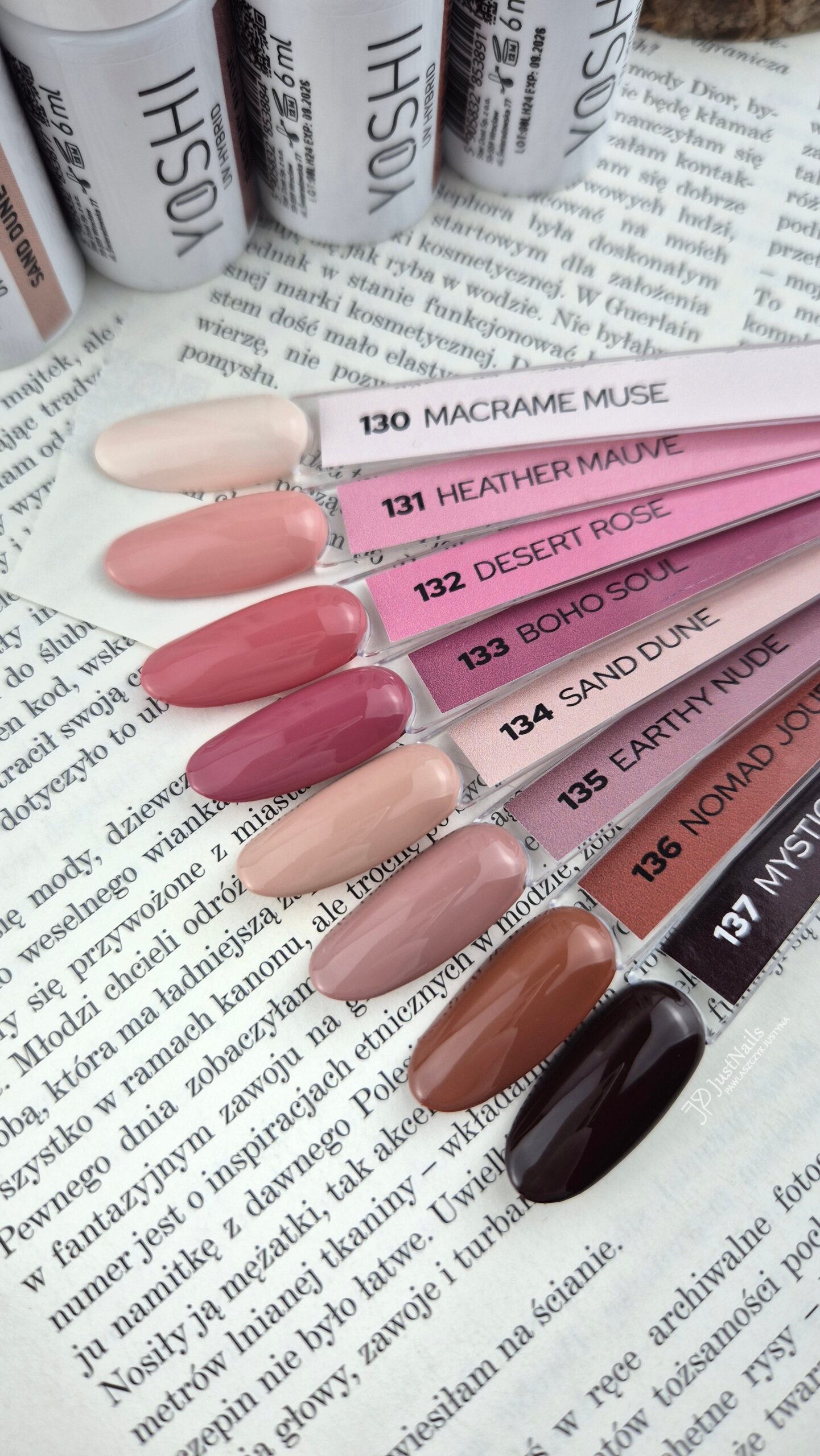 Esmalte semipermanente Yoshi 6 ML Desert Rose – 132 - Imagen 3
