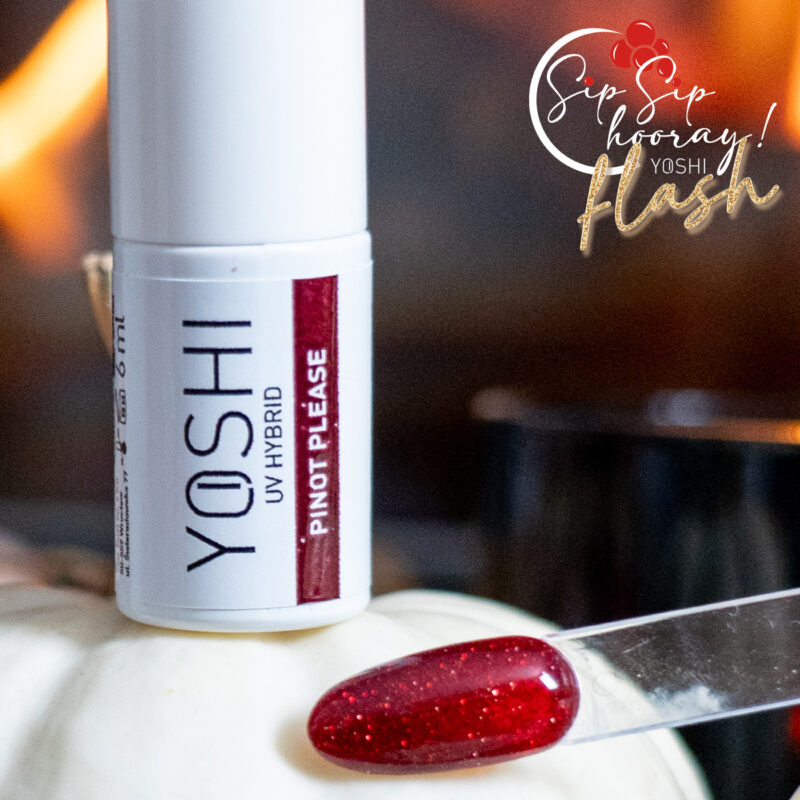 Esmalte semipermanente Yoshi 147 Pinot Please 6 ml