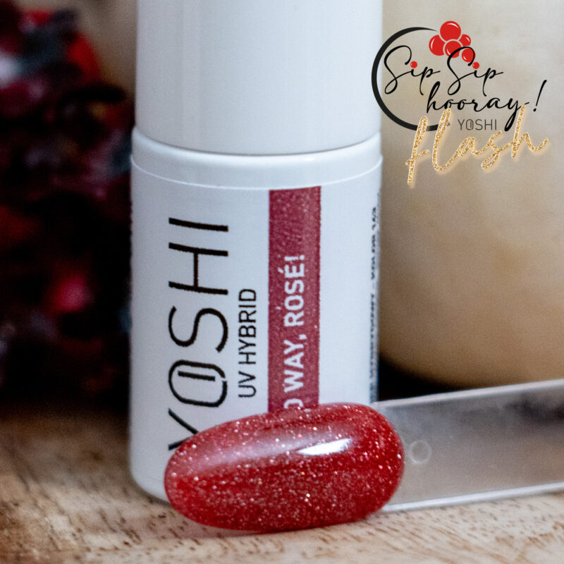 Esmalte semipermanente Yoshi 143 No Way Rose