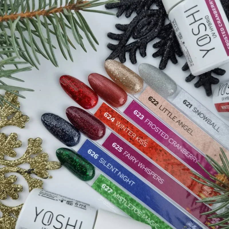 Esmalte semipermanente Yoshi 6 ML Winter Kiss -624