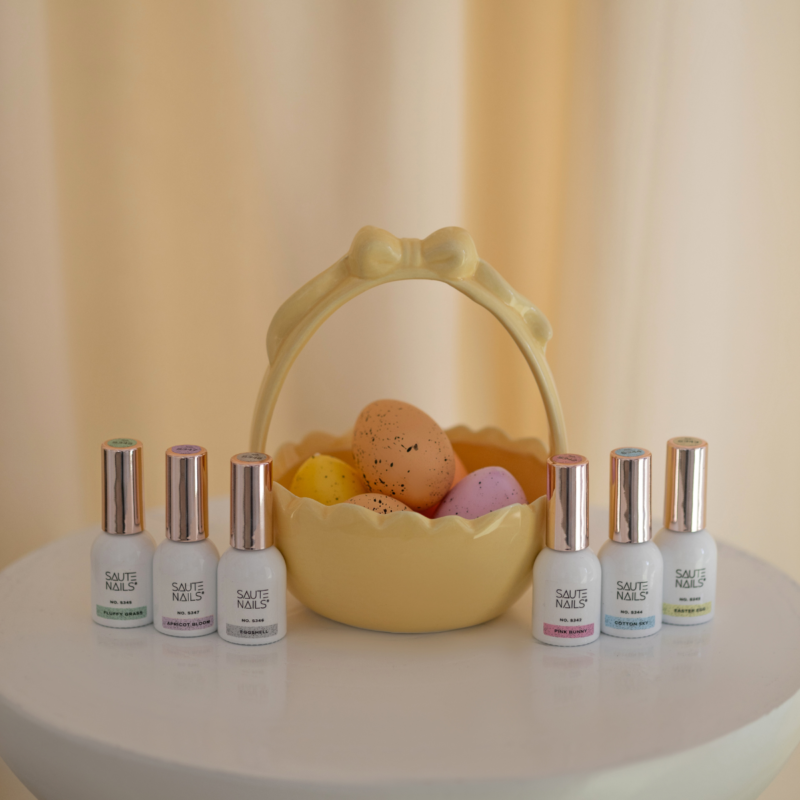 Colección Primavera Pastel Eggshell 5 + 1