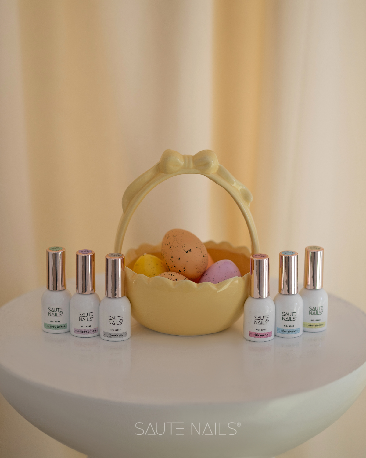 Colección Primavera Pastel Eggshell 5 + 1